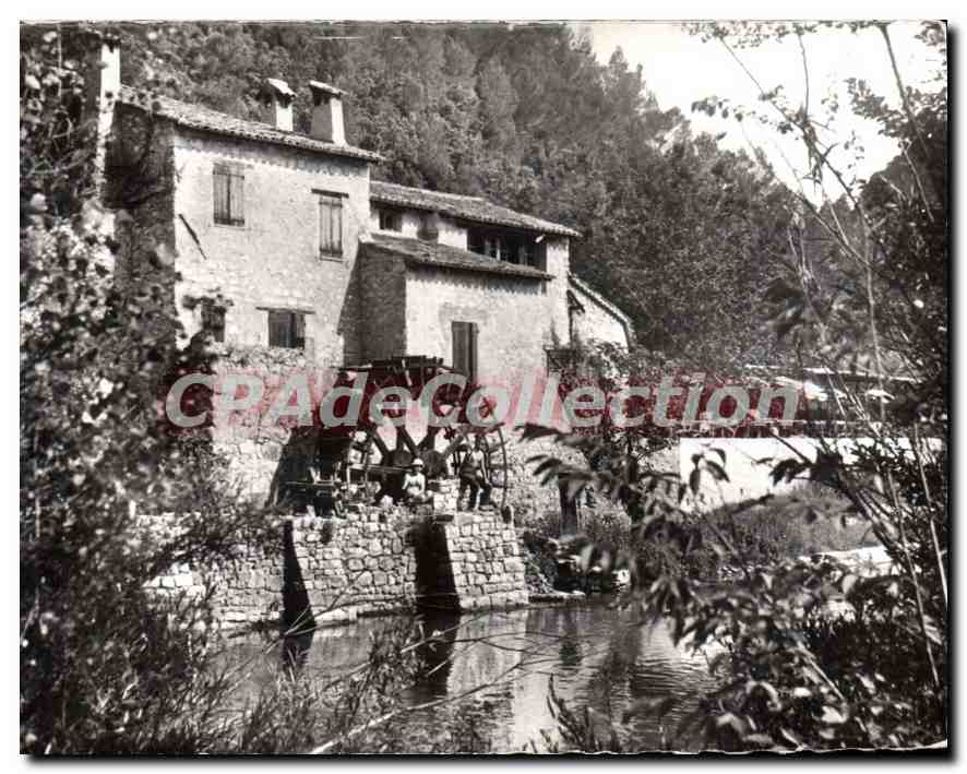 CPSM LA COLLE-sur-LOUP le moulin de la belle meunière