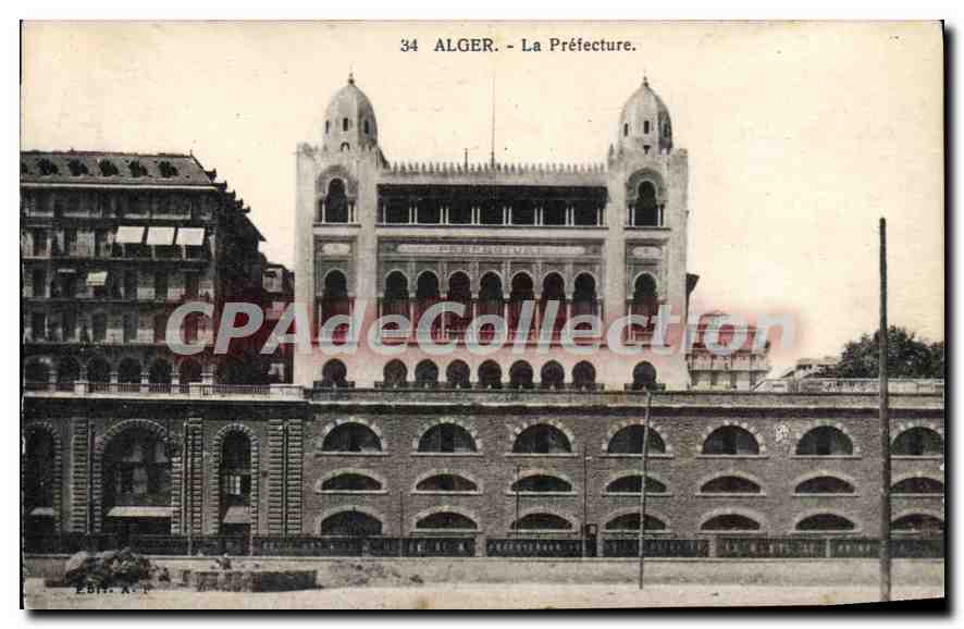 Algéro - La Préfecture — éditeur Ebin, n° 34