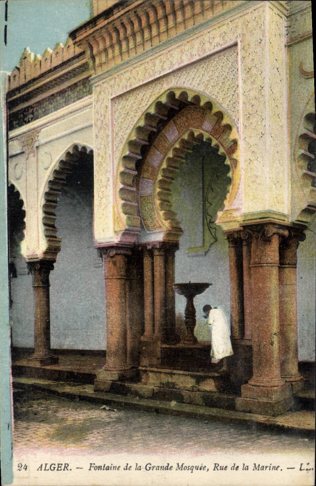 Fontaine de la Grande Mosquée — Rue de la Marine — Algér