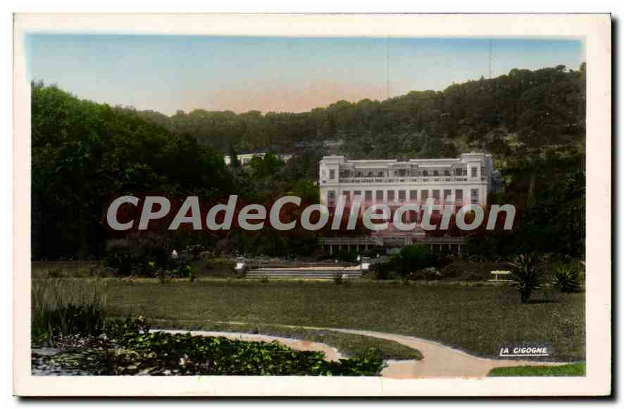 CPA ALGER jardin d'essai et musée national