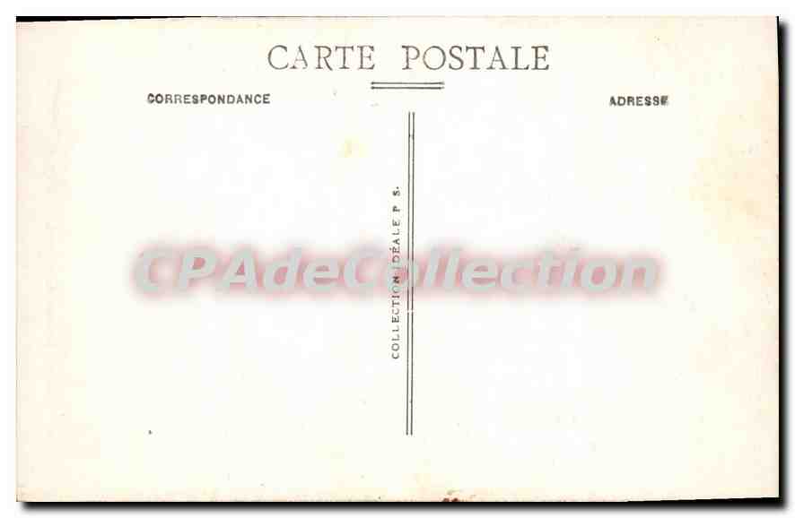 CPA ALGER un coin de la vieille ville une rue arabe — Back