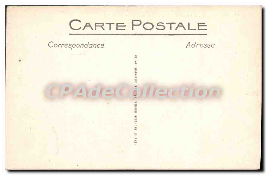 CPA ALGER la cathédrale et le palais du gouverneur — Back
