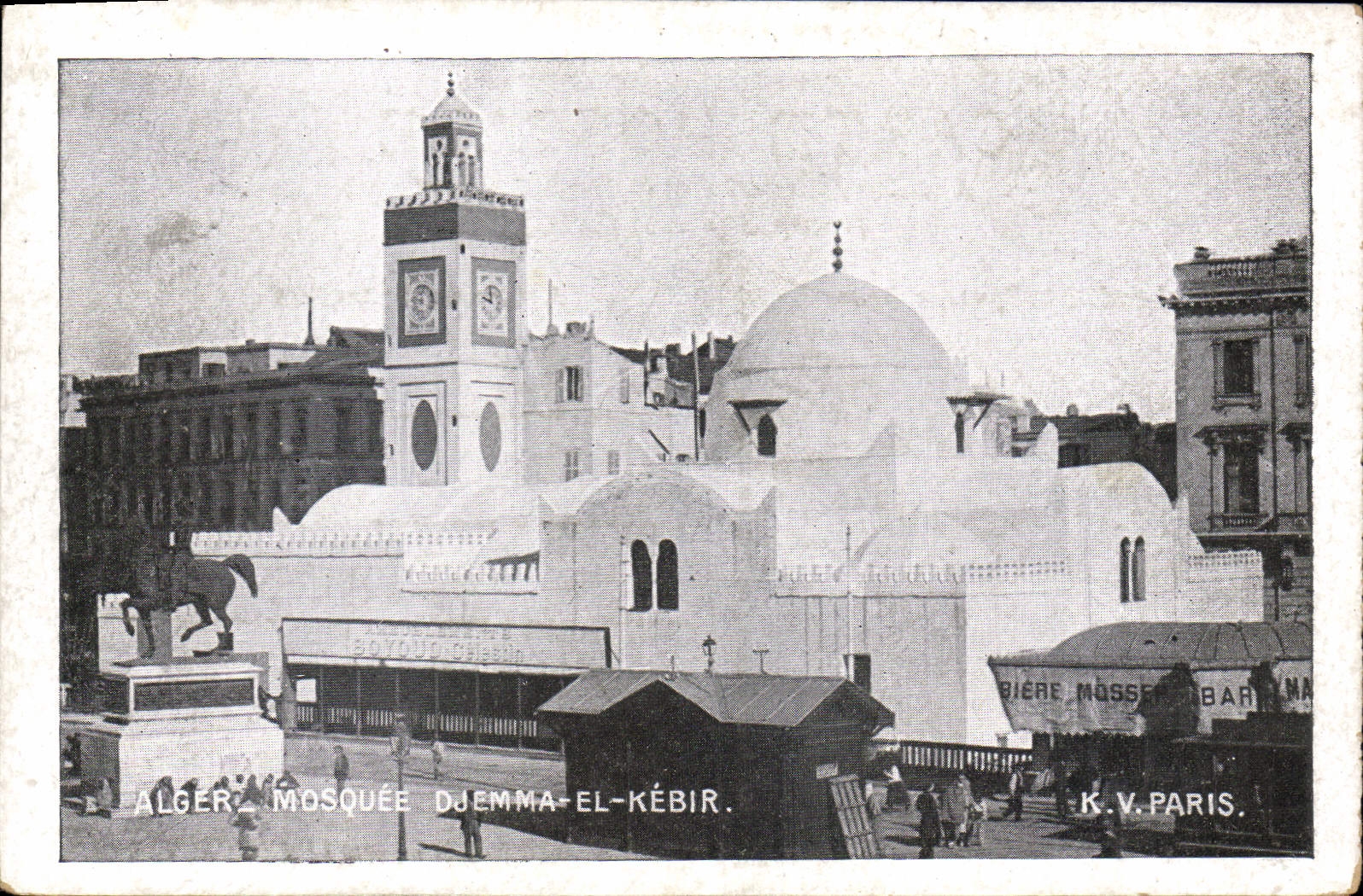 Algéro - Mosquée Djemaa-el-Kébir — K.V. Paris, n° de série non visible