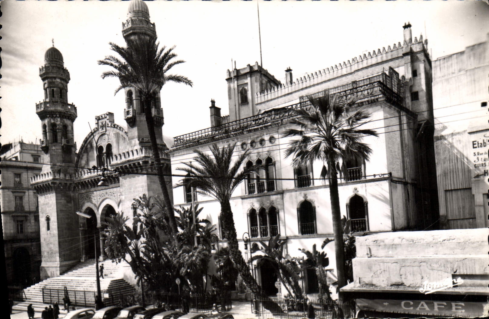 Alger — Le Palais d'Hiver et la Cathédrale — Édition JOMONE