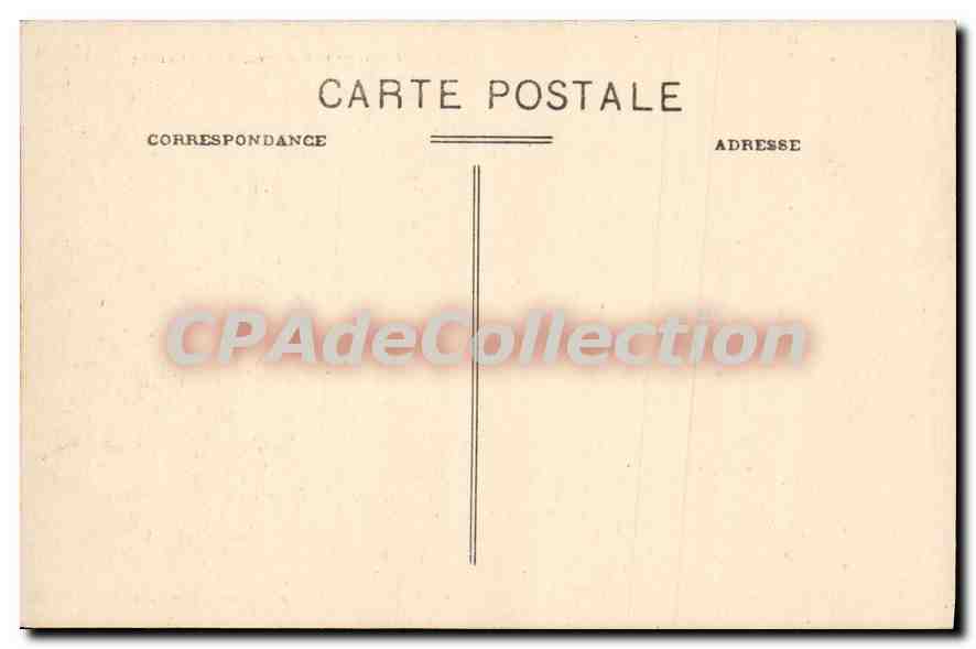 CPA ALGER la grande Poste biulevard Laferrière — Back