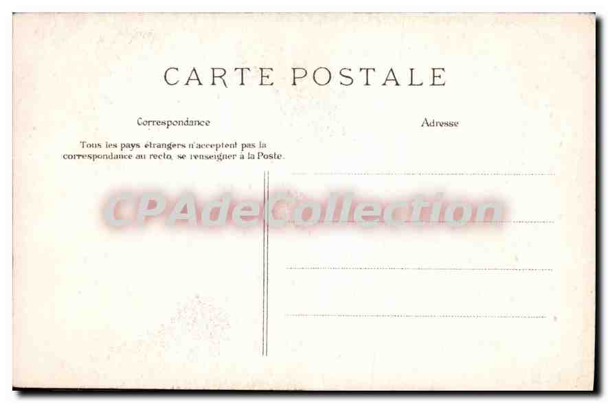 CPA ALGER allée des bambous au jardin d'essai — Back