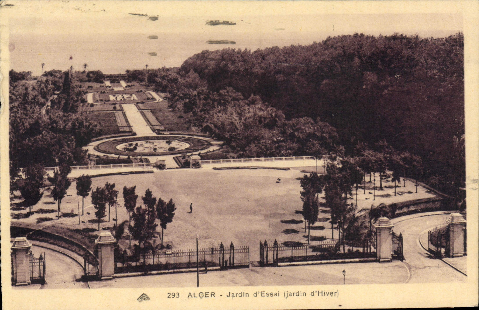Algés - Jardin d'Essai (Jardin d'Hiver) — Éditeur P. & C. Sonbiron, n° 293