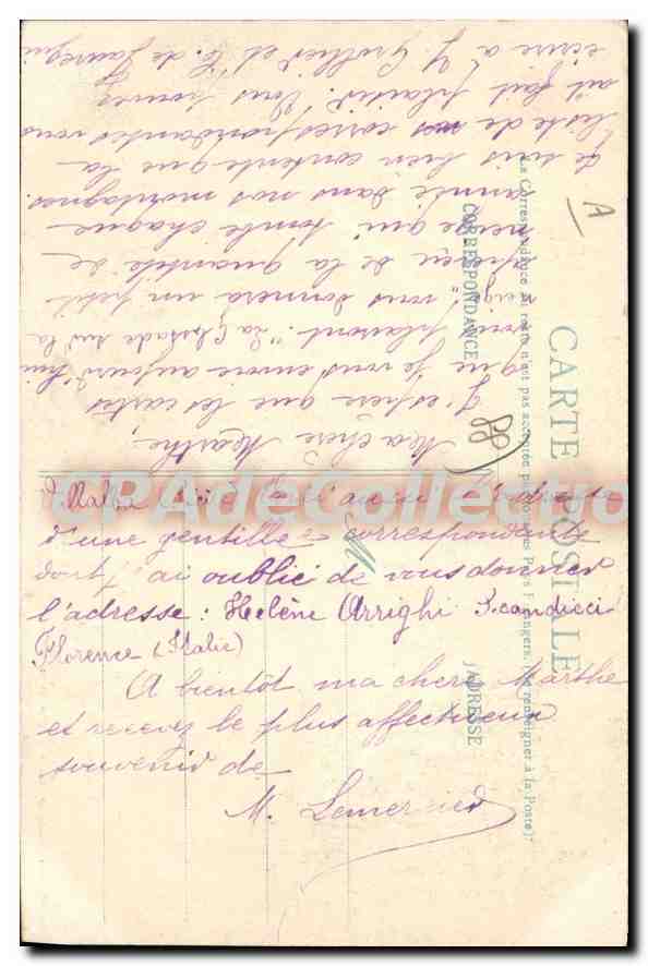 Gérardmer — La Glissade sur la Neige — Imp. Ad. Welck, Saint-Dié, N° 7006 — Reverso