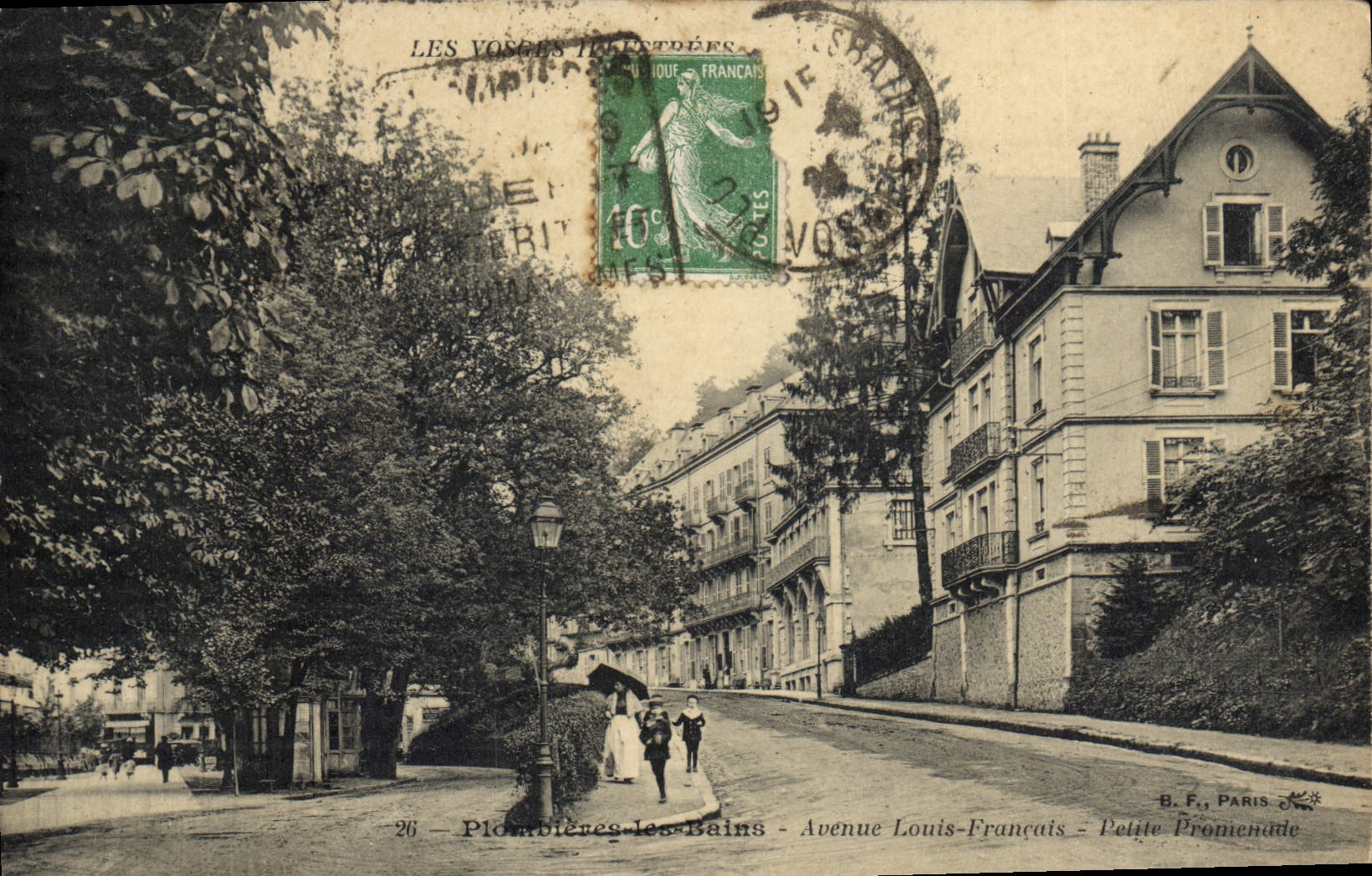 Ploemelères-les-Bains — Avenue Louis-Français — Petite Promenade — B.F., Paris