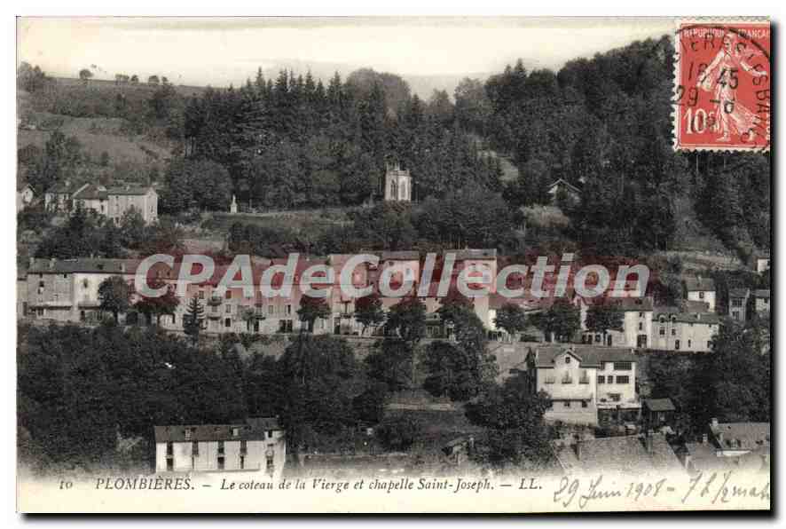 Plombières — Le coteau de la Vierge et chapelle Saint-Joseph — LL. — N°10