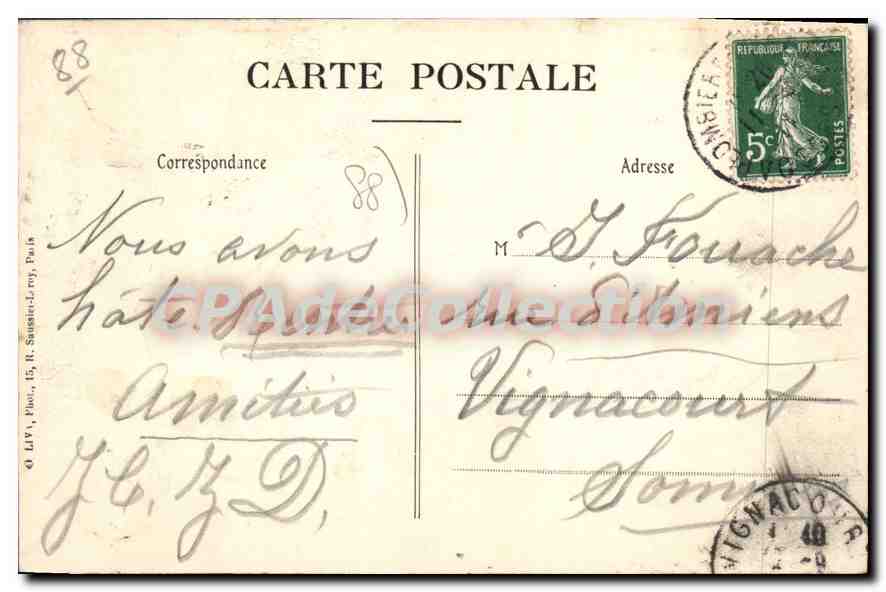 Plombières-les-Bains — Usines métallurgiques — Collection P. Duruch, Agence de location — Verso