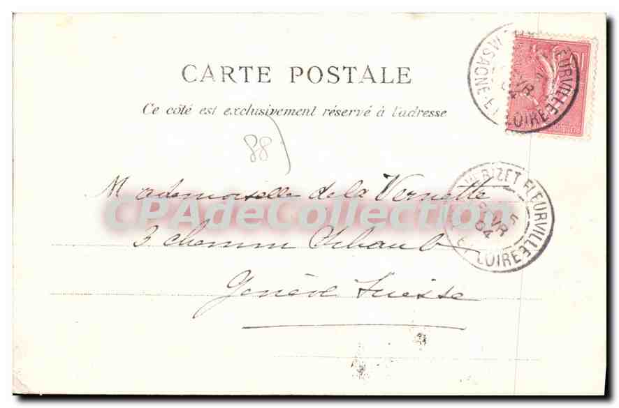 CPA Plombieres Les Bains Bain Romain — Verso