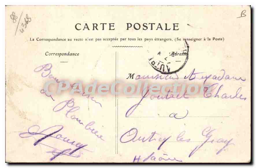 Plombières-les-Bains — Vue panoramique prise de la Vierge (2) — Éditeur non identifié — Reverso