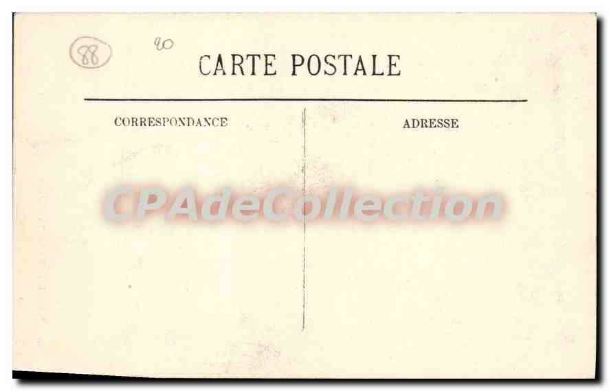 Plombières — La Statue du Peintre Français — LL — Reverso