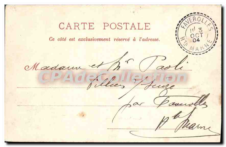 Vue du Baccu — Remiremont — E. Laheurte, phot. Remiremont — Achterkant