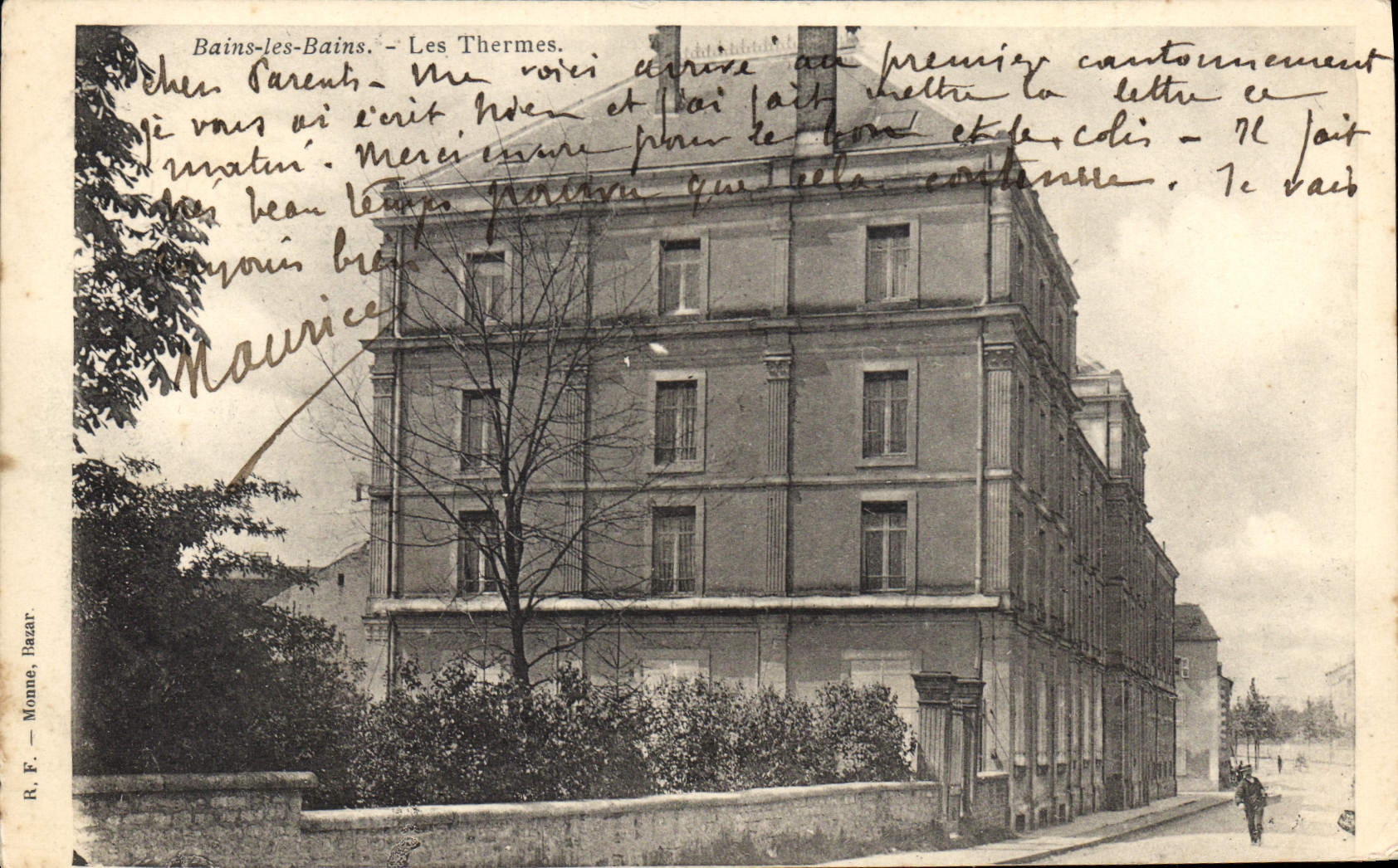 Bains-les-Bains — Los Baños — R.F. Monné, Bazar