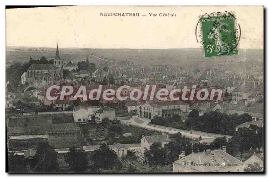 Neufchâteau — Vue Générale — Drevet-Benoire, Éditeur
