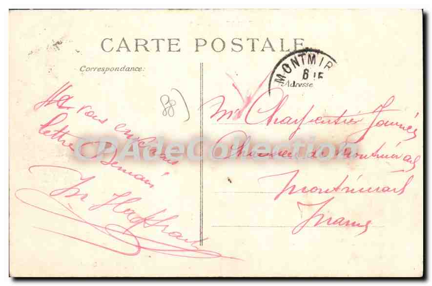 Neufchâteau — Vue Générale — Drevet-Benoire, Éditeur — Rückseite
