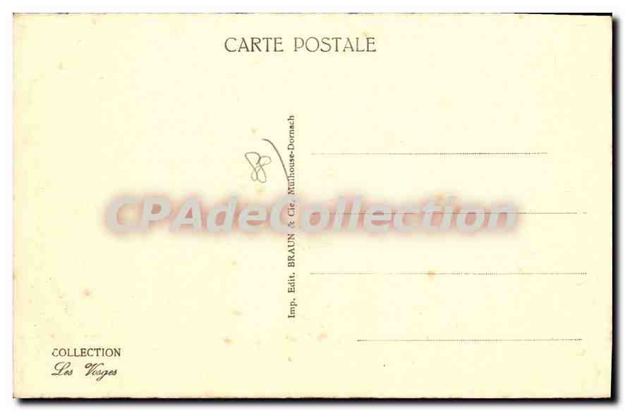 CPA Saint Maurice Sur Moselle Vue Generale Et Vallee Des Charbonniers — Verso