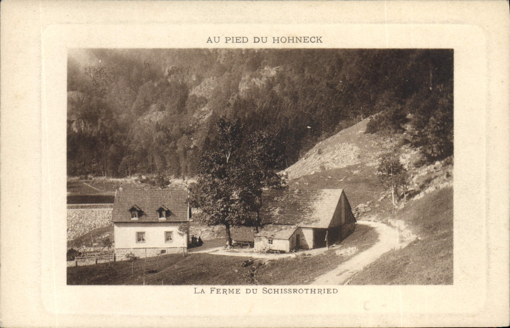 La Ferme du Schissrothried — Au pied du Hohneck — Édition Garnet