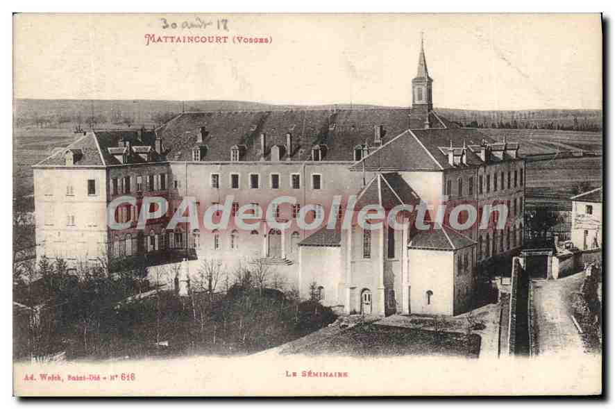 CPA Mattaincourt Le Seminaire