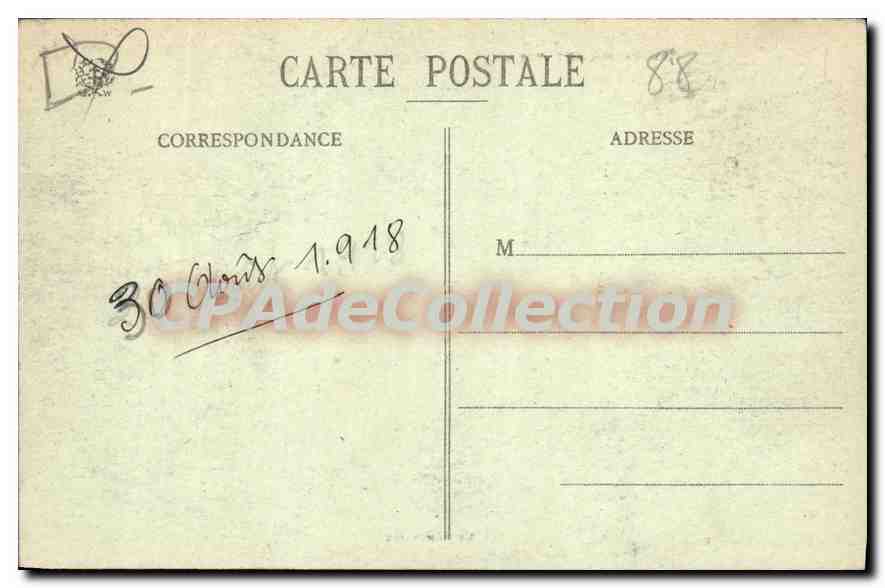 CPA Mattaincourt Le Seminaire — Rückseite