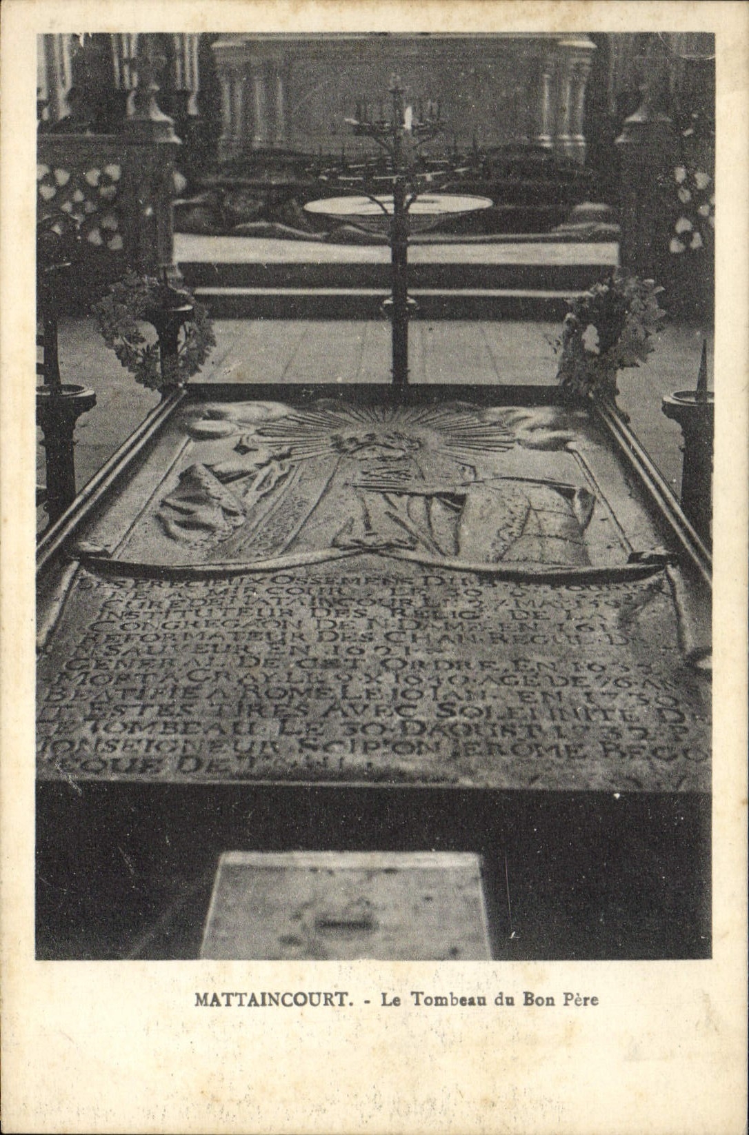 CPA Mattaincourt Le Tombeau Du Bon Pere