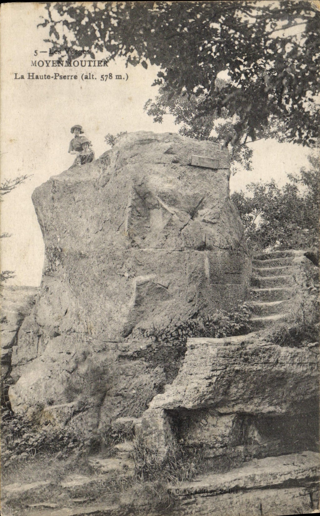 CPA Moyenmoutier La Haute Pserre