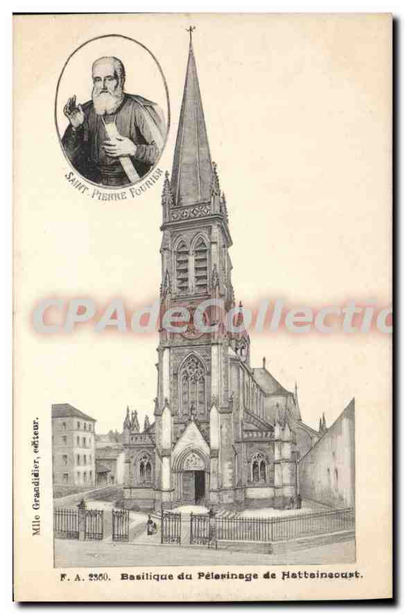 CPA Basilique Du Pelerinage De Hattaineoupt