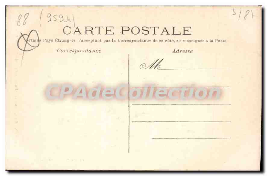 CPA Basilique Du Pelerinage De Hattaineoupt — Verso