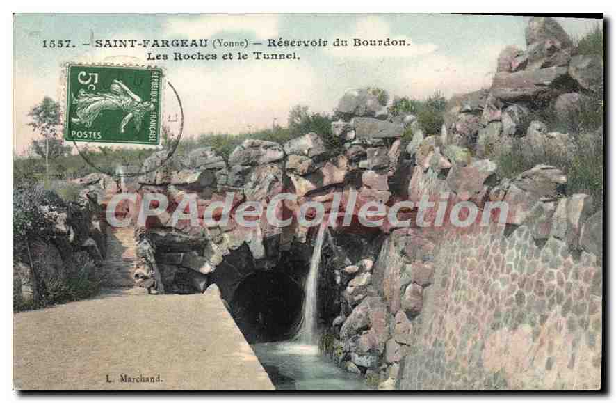 Saint-Fargeau (Yonne) — Depósito del Bourdon. Las Roches y el Túnel.