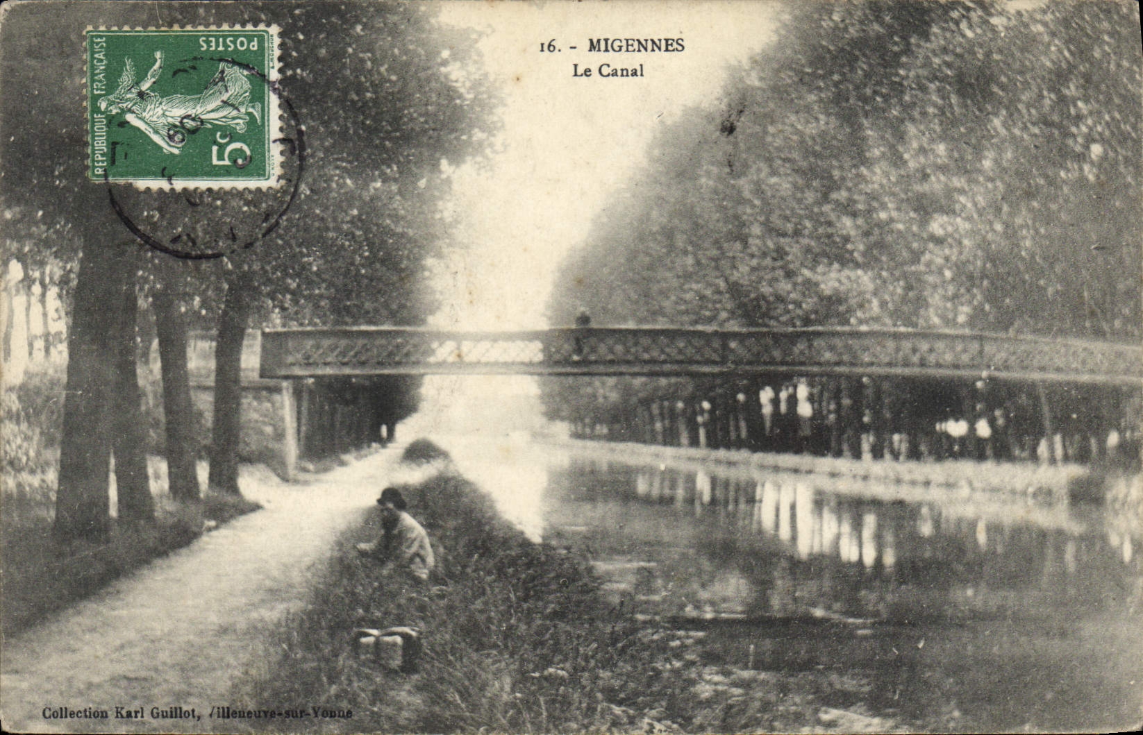 CPA Migennes Le Canal