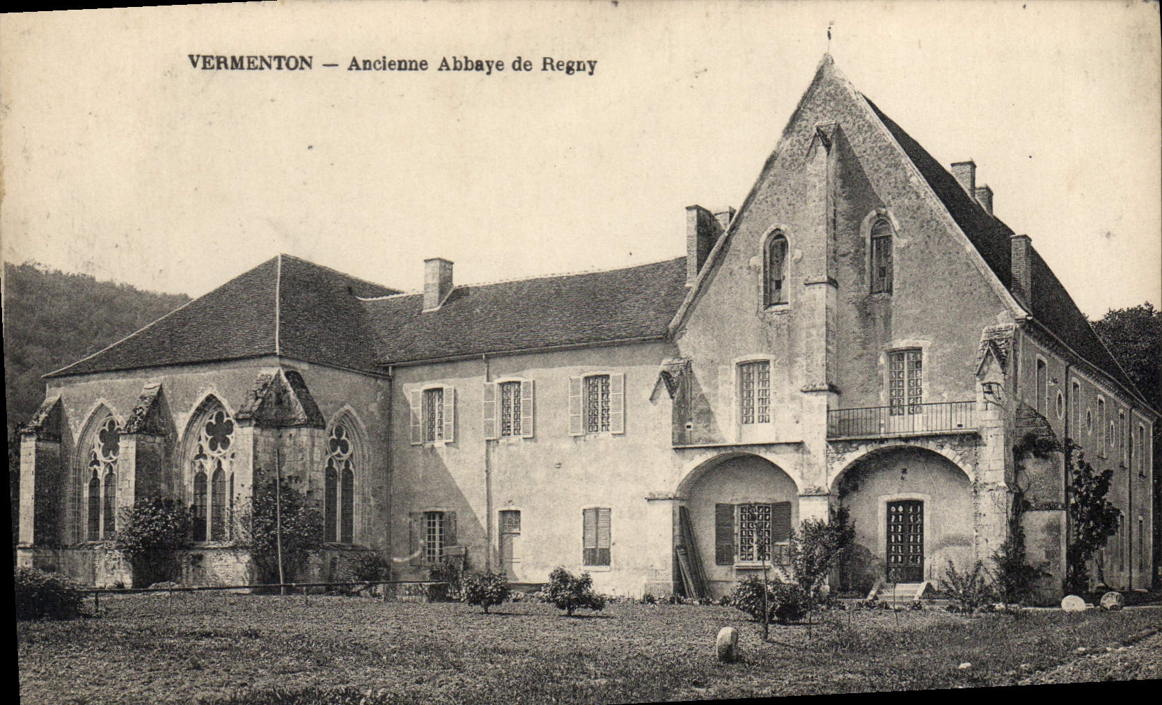 CPA Vermenton Ancienne Abbaye De Regny