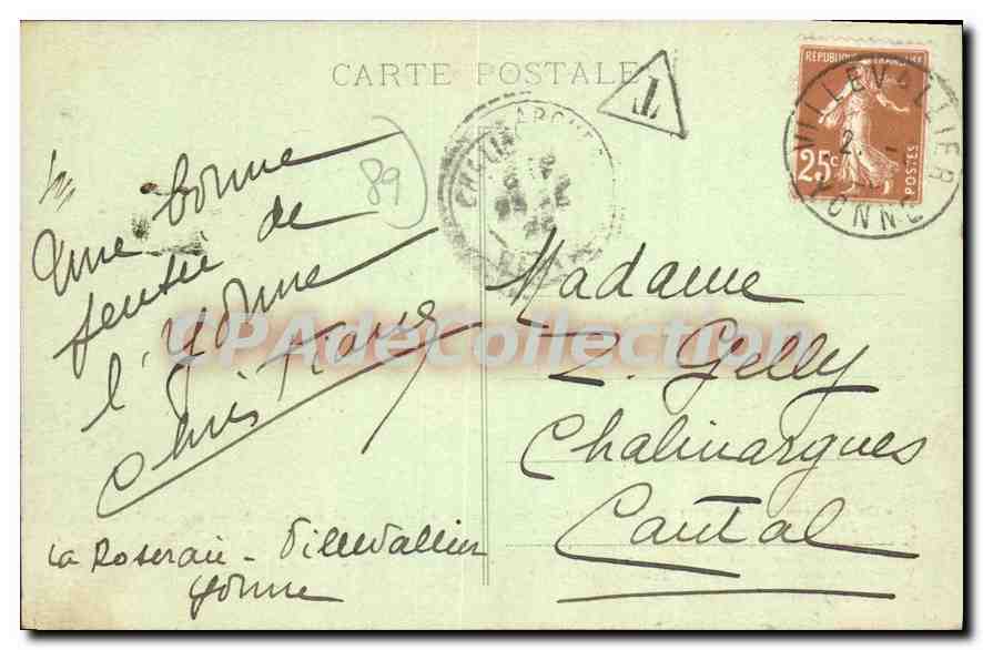 Villecien - Le Château du Fey — Guide Pittoresque dans le département de l'Yonne, par Gustave Coiteau et Victor Petit, 1853 — Verso