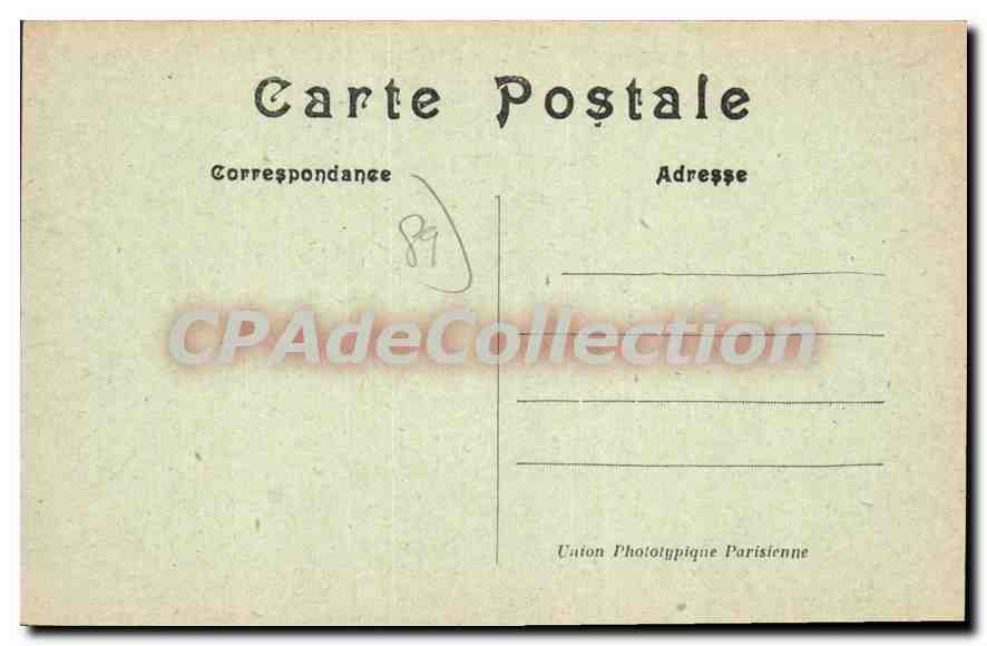 Château de CHENEZ — Yonne — Union Phototypique Parisienne, n°1 — Reverso