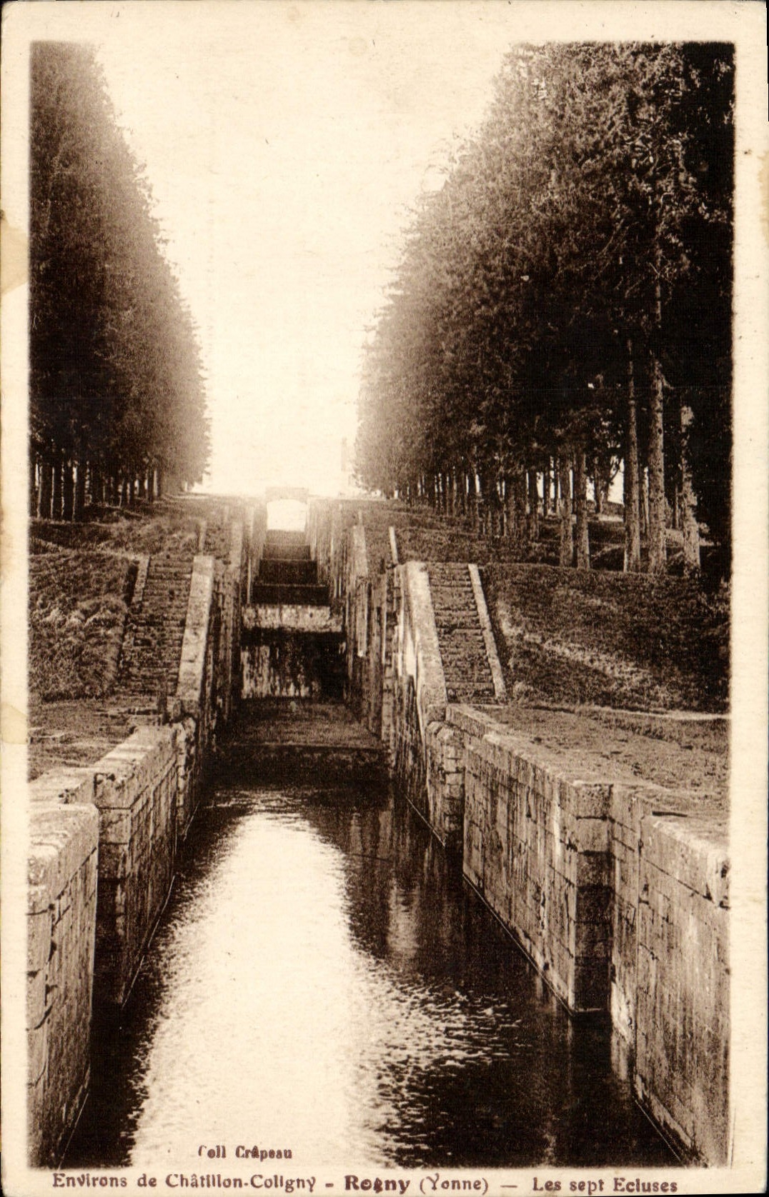 Les sept Ecluses — Environs de Châtillon-Coligny - Rogny (Yonne)