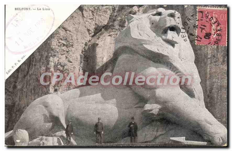 Belfort — Le Lion — Edit. P. P. B. 202