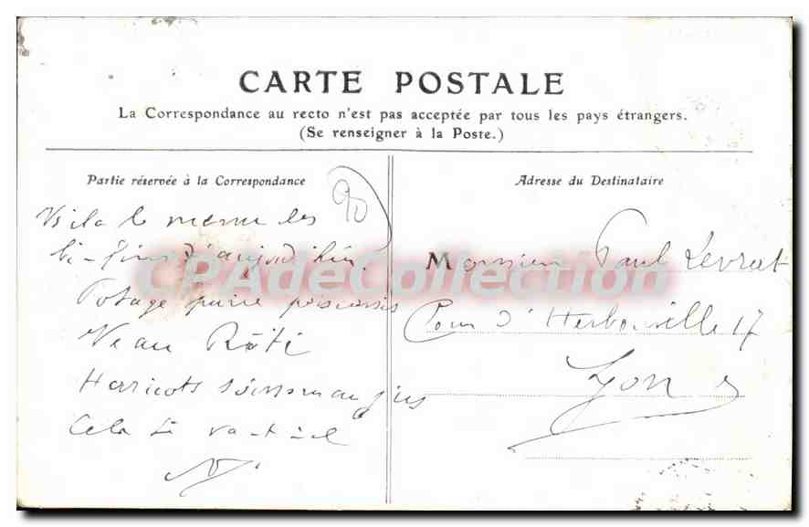 Belfort — Le Lion — Edit. P. P. B. 202 — Reverso