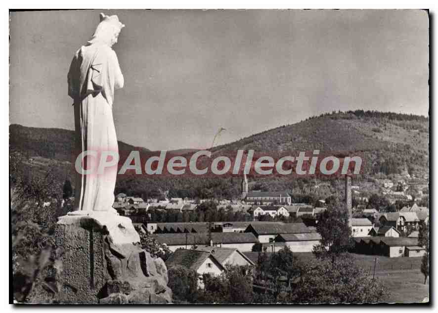 CPSM Giromagny Notre Dame Liberatrice Et Vue Generale