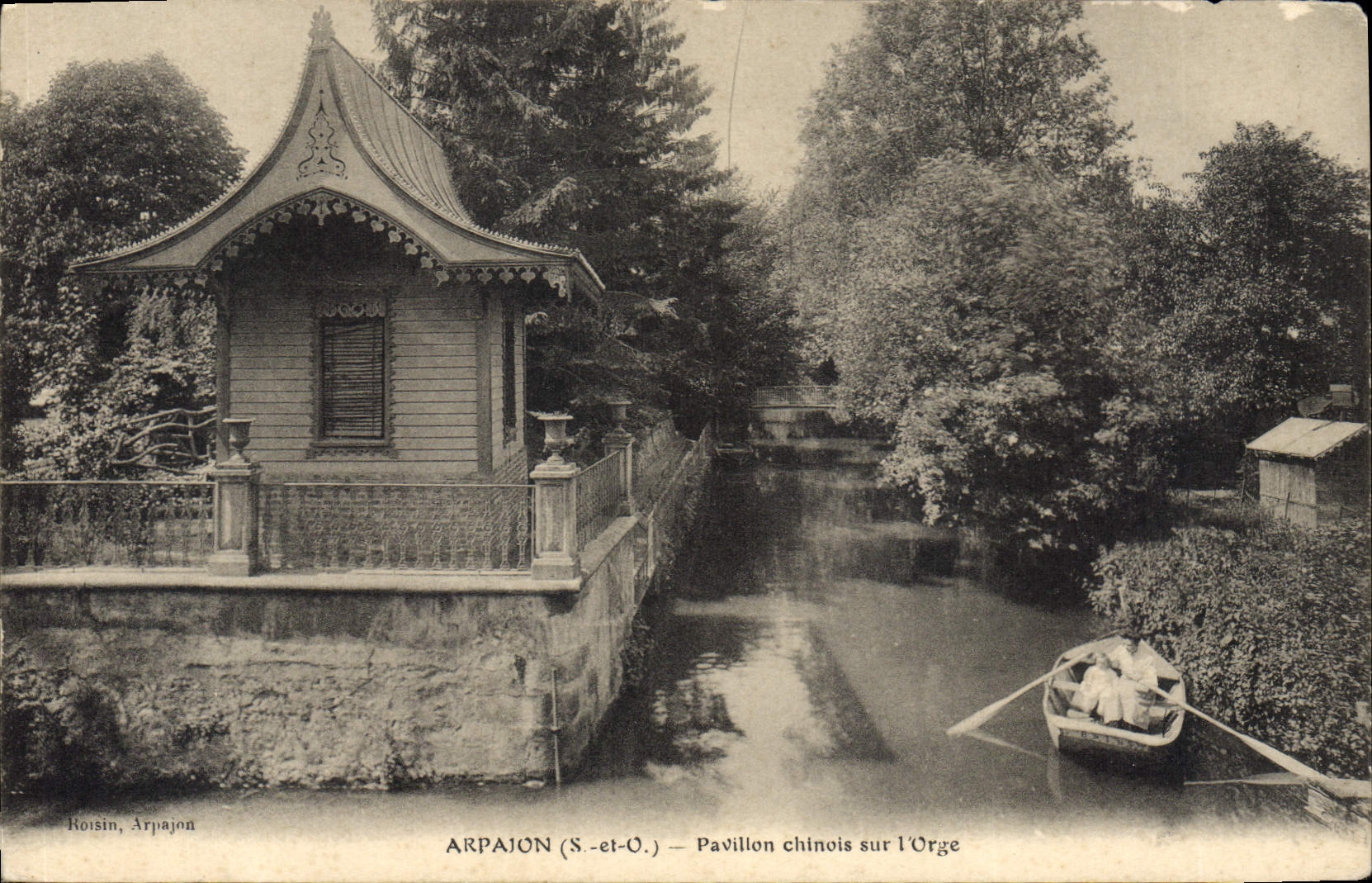 CPA Arpajon Pavillon Chinois Sur I'Orge
