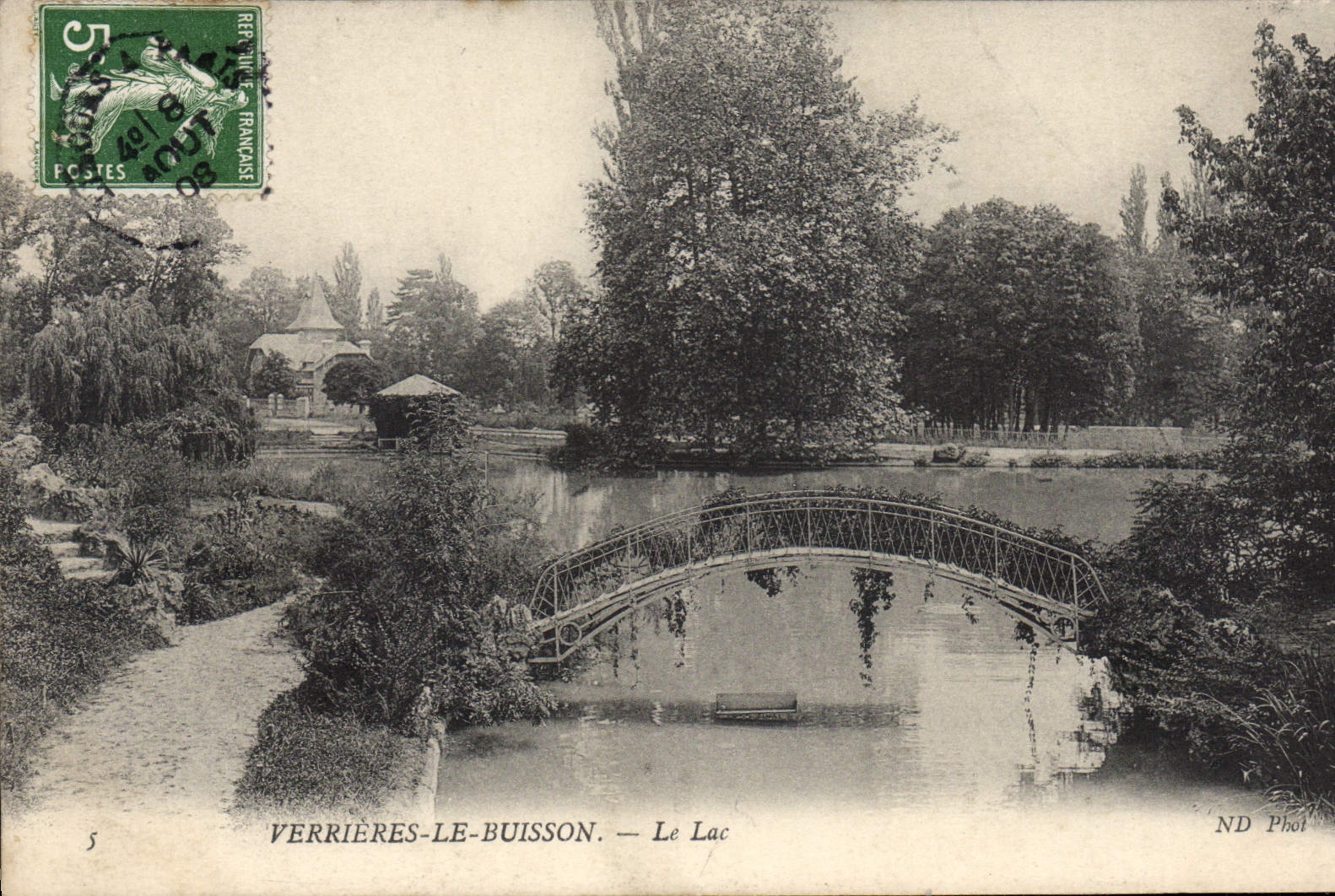 CPA Verrieres Le Buisson Le Lac