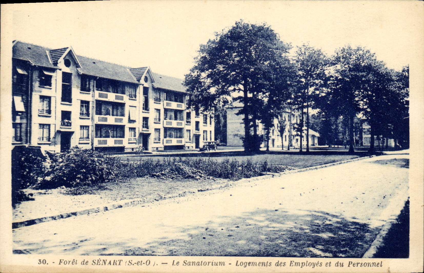 CPA Foret De Senart Le Sanatorium Logements Des Employes Et Du Persoronel