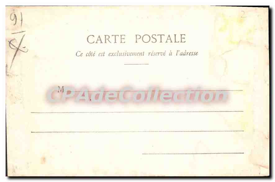 CPA Sainte Sulpice De Favieres Le Chalet — Rückseite