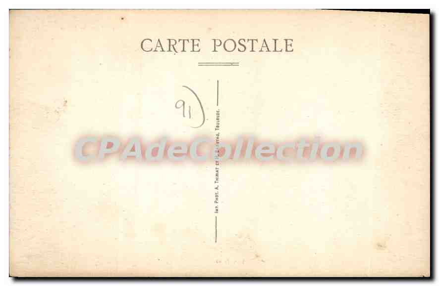 CPA Milly La Halle — Rückseite