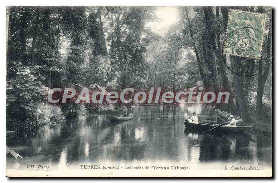 CPA Yerres Les Bords De l'Yerres à l'abbaye