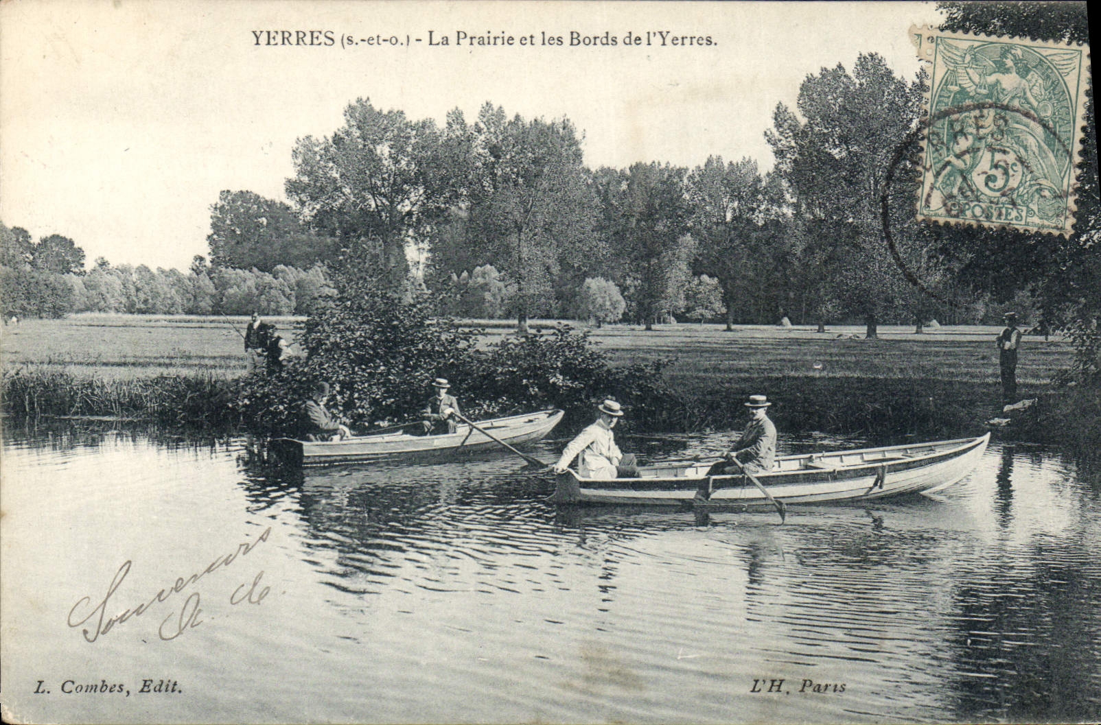 CPA Yerres La Prairie Et Les Bords De l'yerres
