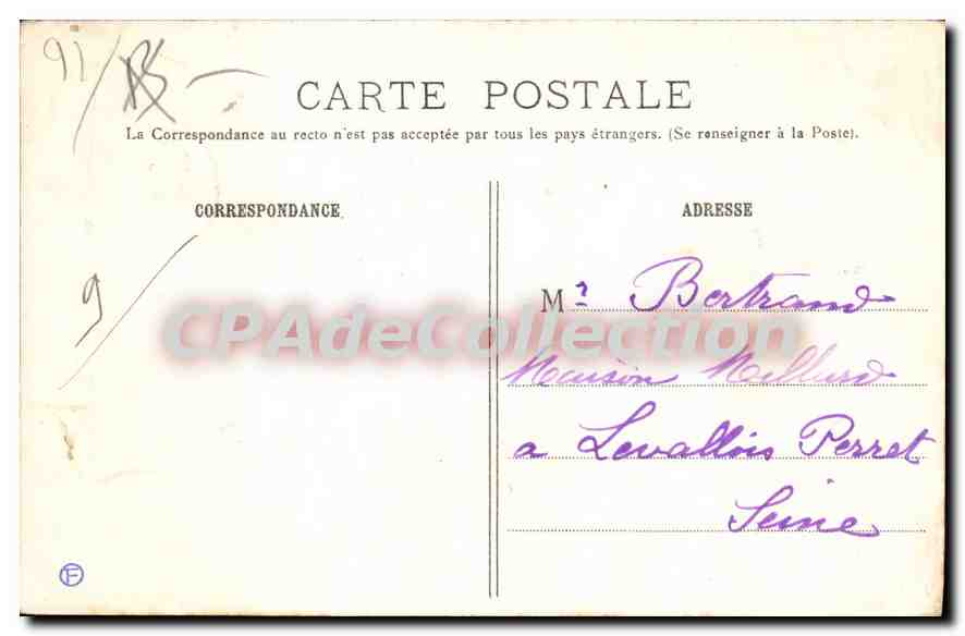 CPA Yerres La Prairie Et Les Bords De l'yerres — Back