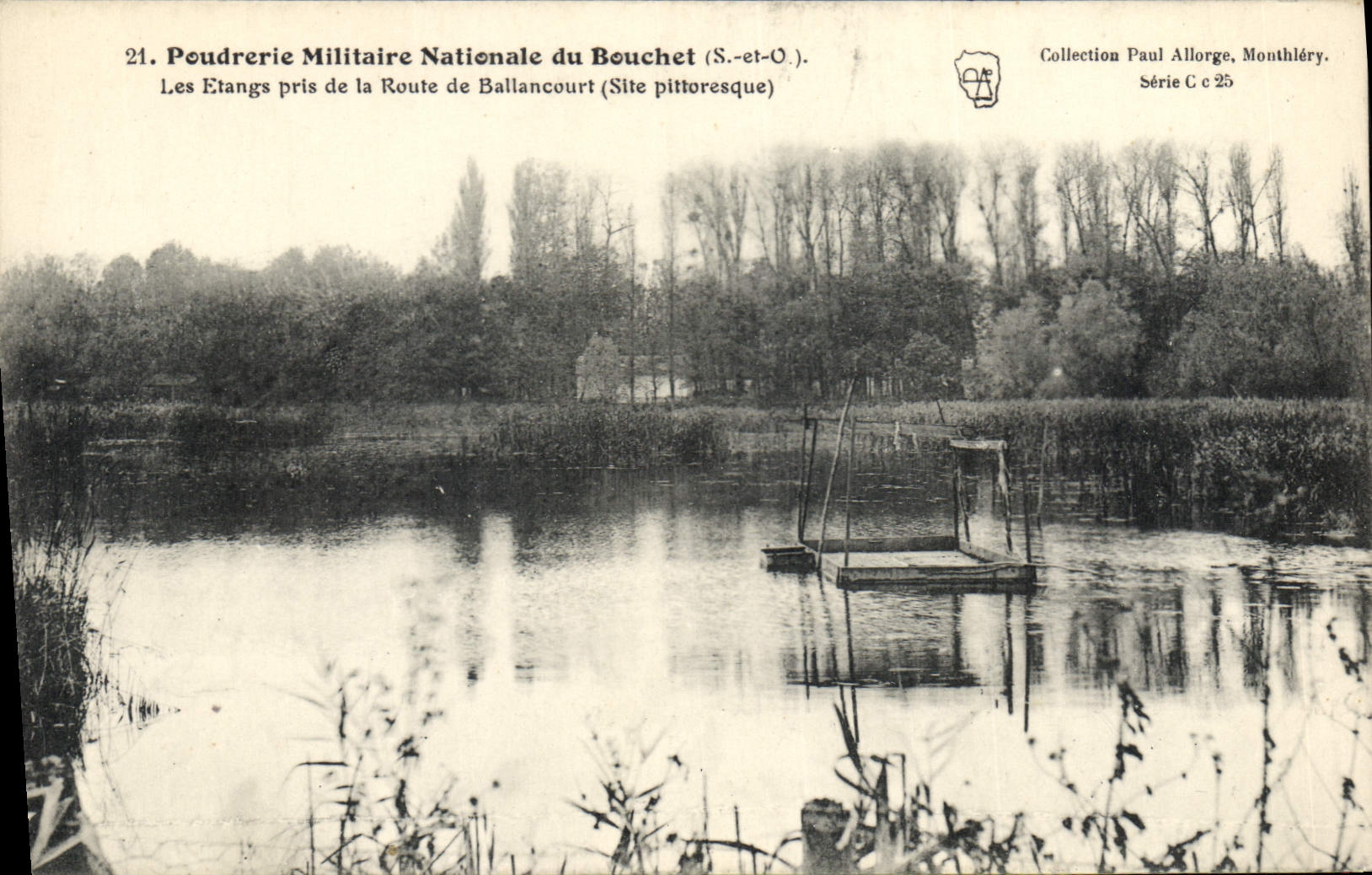 CPA Poudrerie Militaire Nationale Du Bouchet route de Ballancourt