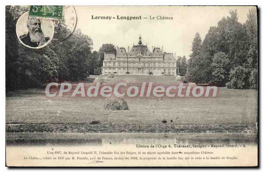 CPA Lormoy Longpont Le Château