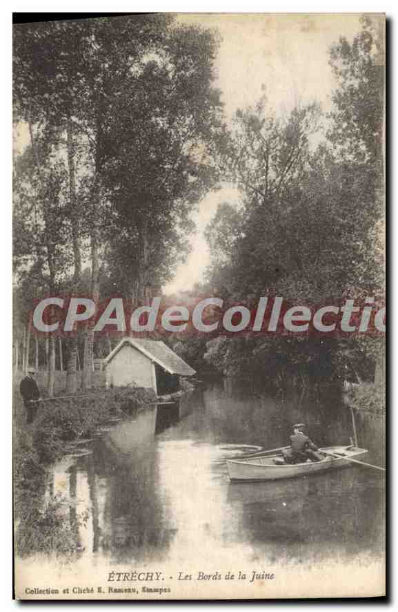 CPA Etrechy Les Bords De La Juine